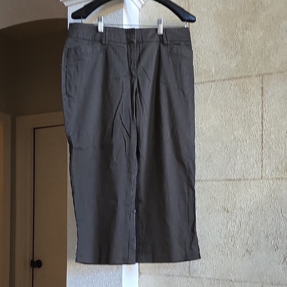 Tribal Stretch Brown Capris